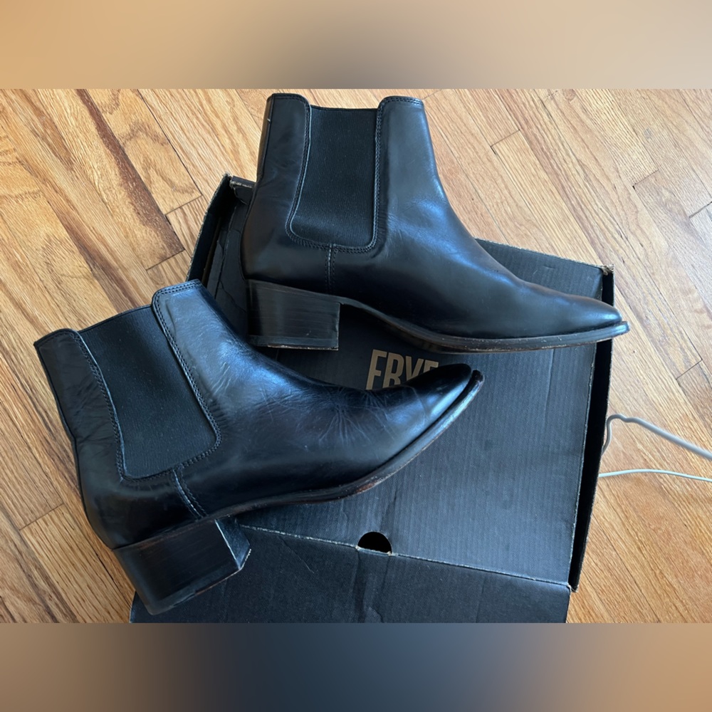 Frye Black Ankle Boots